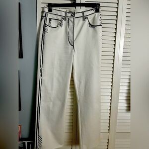 Fendi white jeans